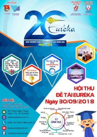 Giải thưởng Sinh viên nghiên cứu khoa học - Euréka lần thứ 20 năm 2018