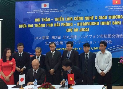 Tiếp nối thành công, nâng tầm quan hệ - Hội thảo - Triển lãm công nghệ giao thương Hải Phòng (Việt Nam) - Kitakyushu (Nhật Bản)