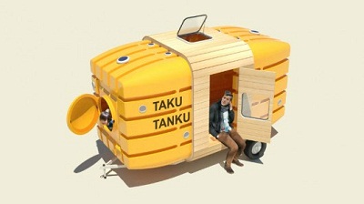Nhà di động không thấm nước- Taku Tanku
