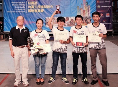 Cuộc thi “Thiết kế mô hình nhà chống động đất 2014” IDEERS
