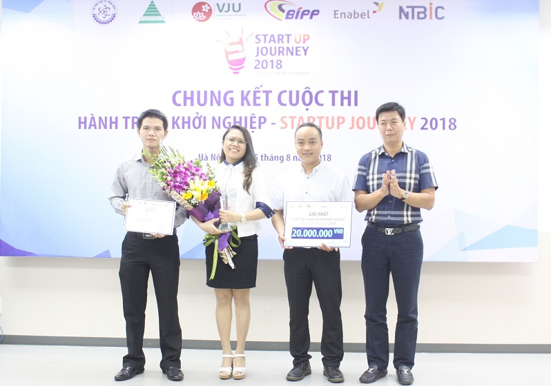 Ứng dụng đặt xe tải, xe container đoạt Giải Nhất cuộc thi “Hành trình khởi nghiệp 2018”