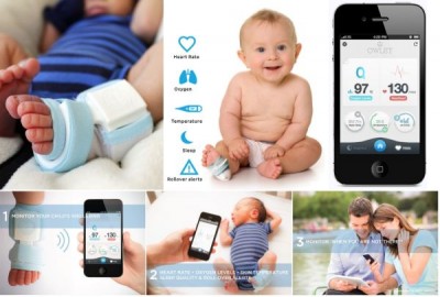 Vớ thông minh giúp chăm sóc trẻ nhỏ - Vớ Owlet
