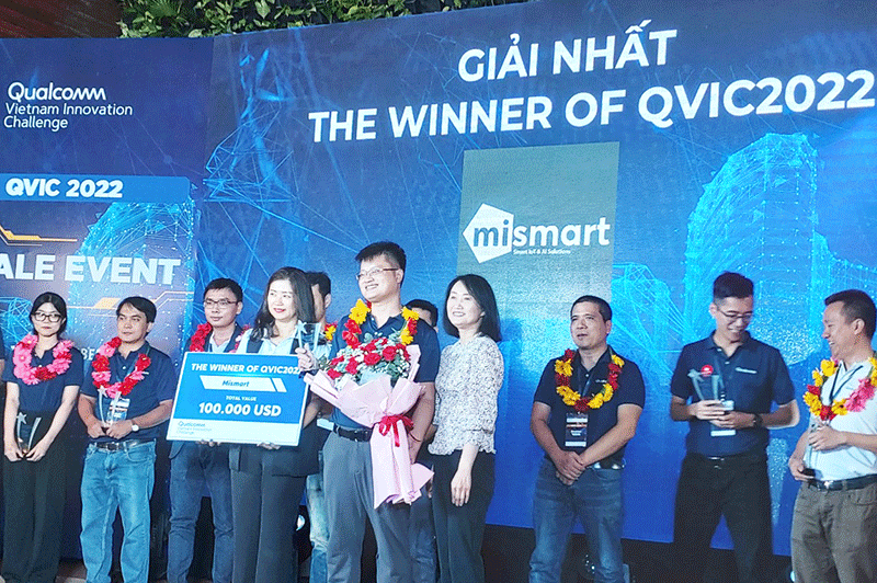 Chung kết Cuộc thi Thử thách đổi mới sáng tạo Qualcomm Việt Nam QVIC 2022