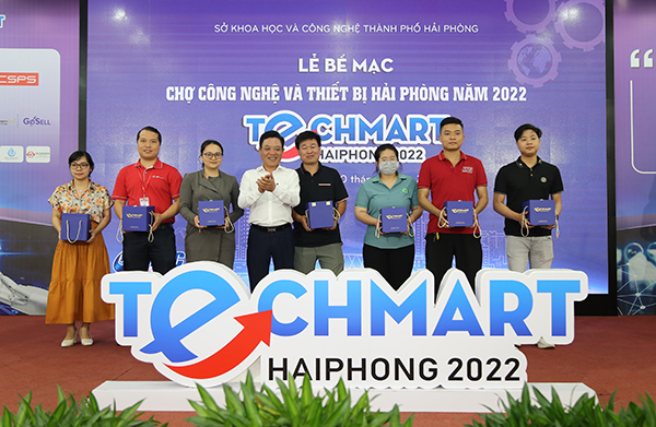Bế mạc Chợ công nghệ và thiết bị Hải Phòng năm 2022- Techmart Haiphong 2022