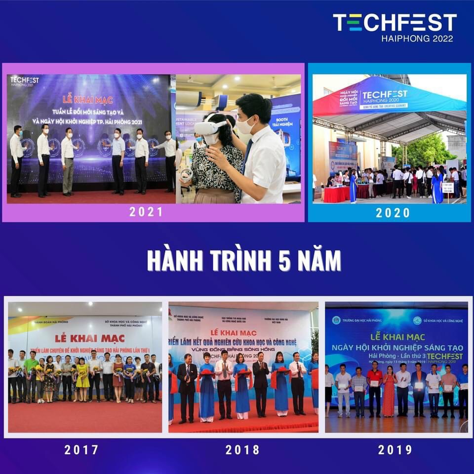 Dấu ấn 5 năm hành trình Techfest Haiphong