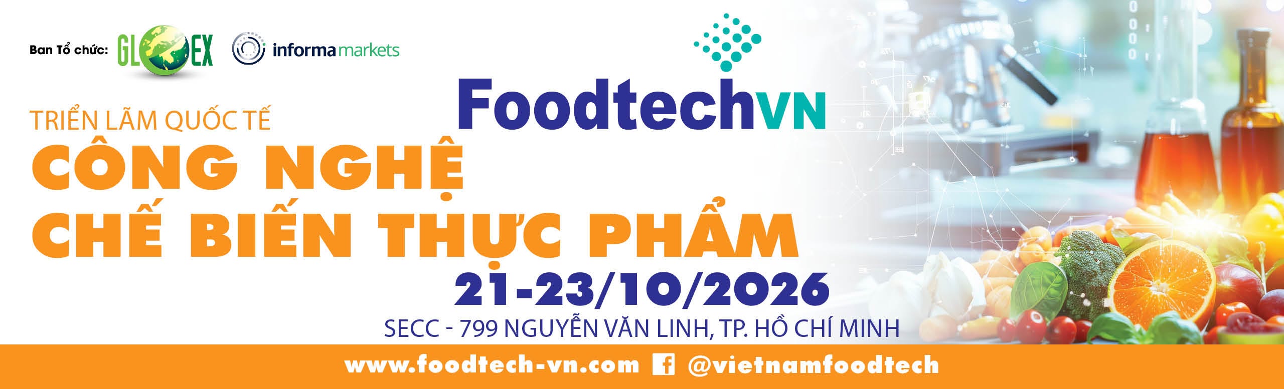 Triển lãm Quốc tế Công nghệ chế biến thực phẩm - Foodtech Vietnam 2026