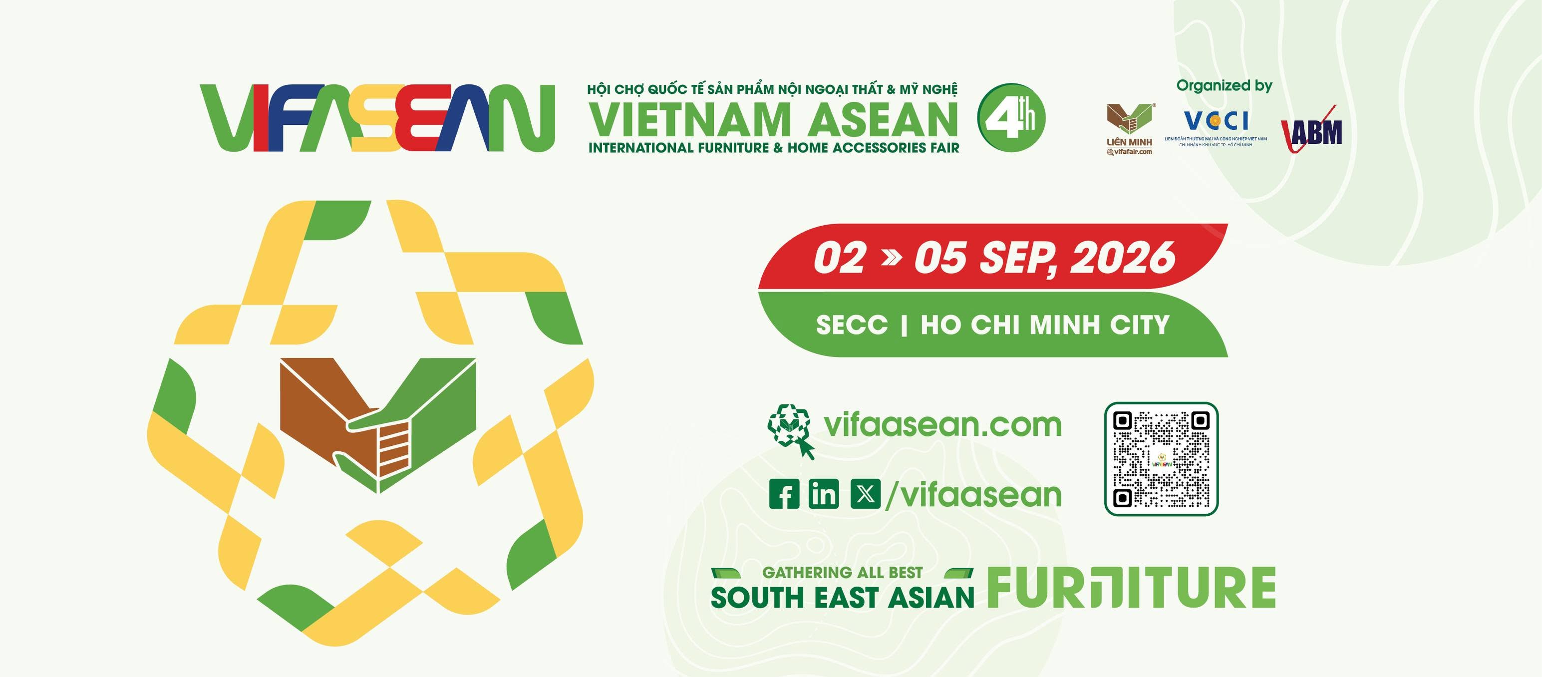 Hội chợ Quốc tế sản phẩm nội ngoại thất & mỹ nghệ Việt Nam ASEAN – VIFA ASEAN 2026