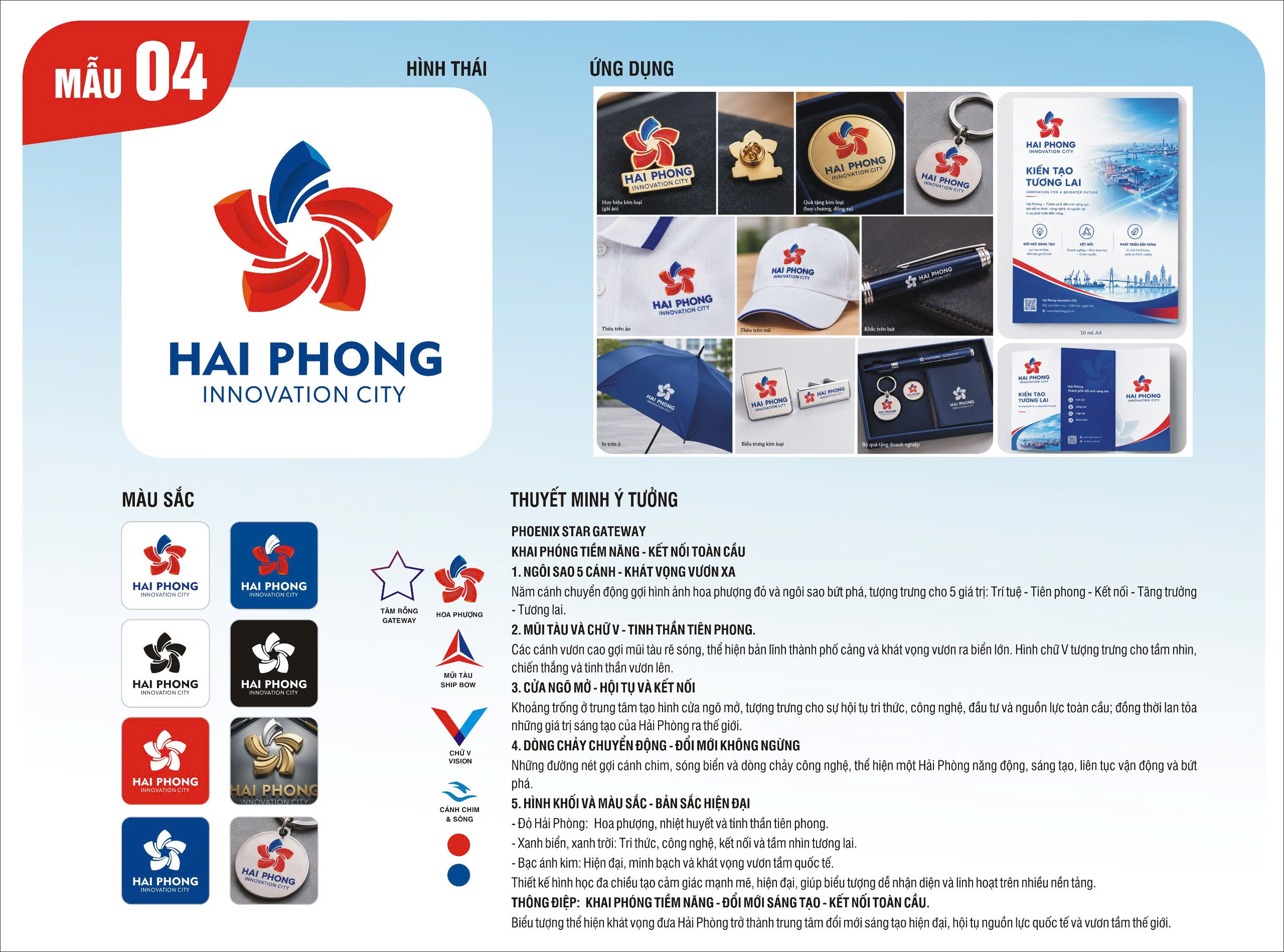Hải Phòng lấy ý kiến công chúng lựa chọn biểu tượng thương hiệu “Thành phố Đổi mới sáng tạo”