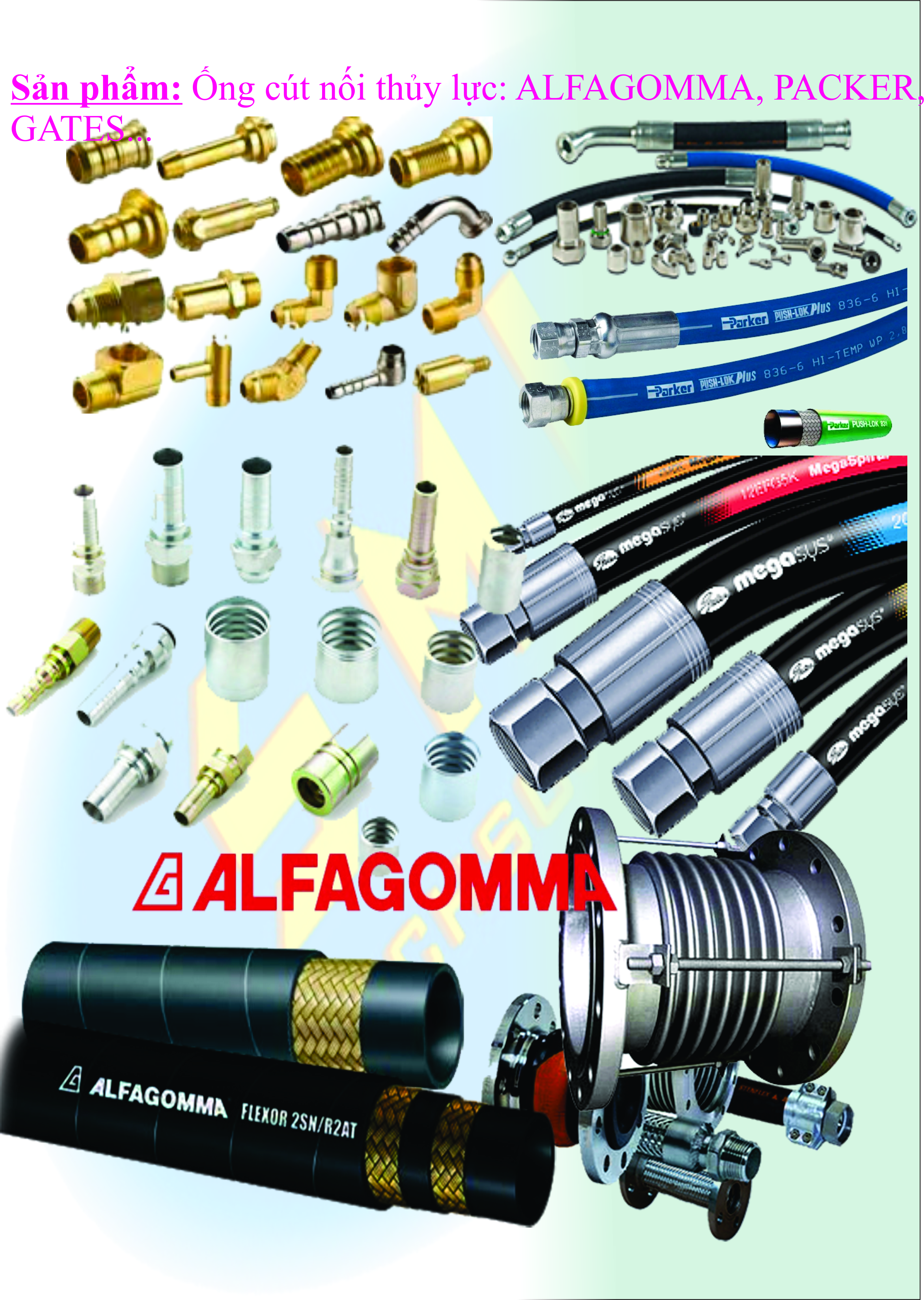 Ống cút nối thủy lực