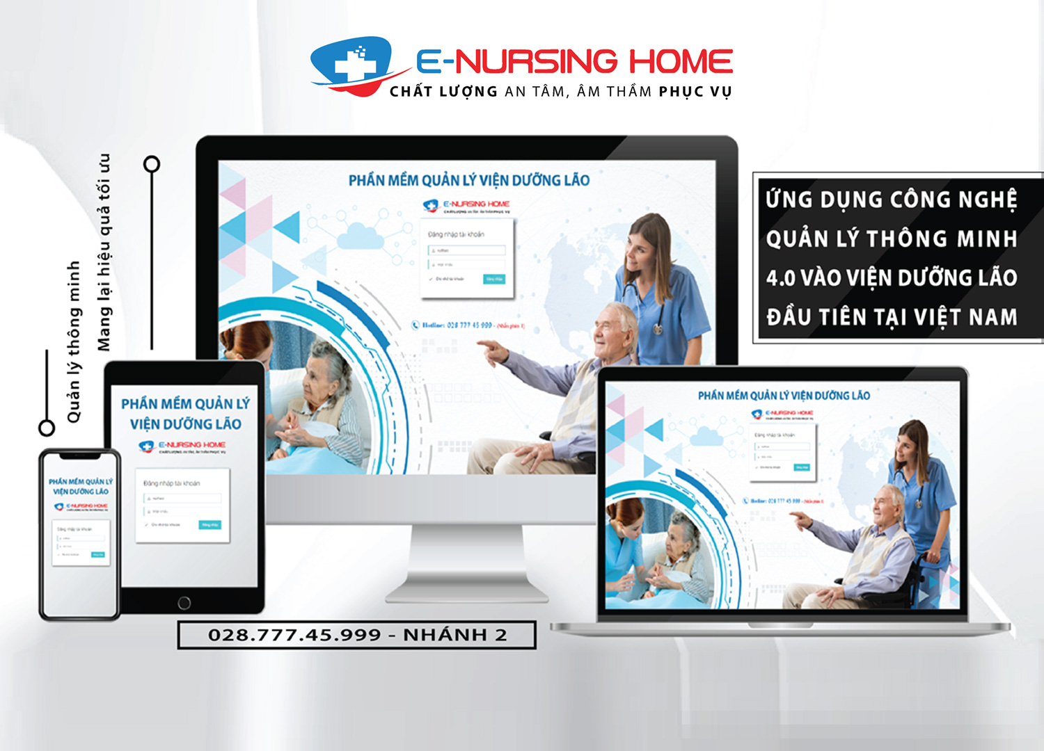 Phần mềm quản lý viện dưỡng lão E-Nursinghome
