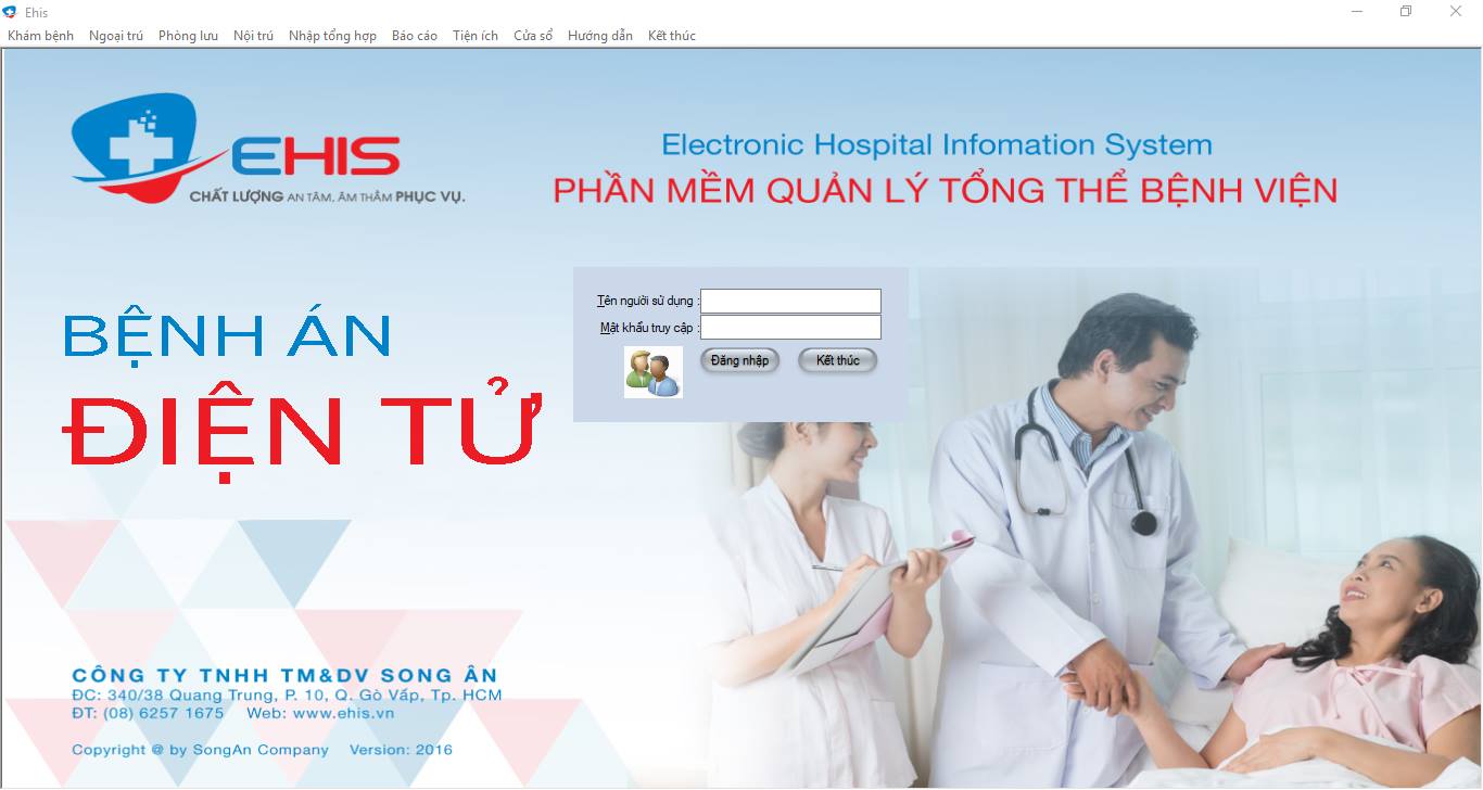 Phần mềm quản lý bệnh án điện tử Ehis – Tương lai y học Việt Nam