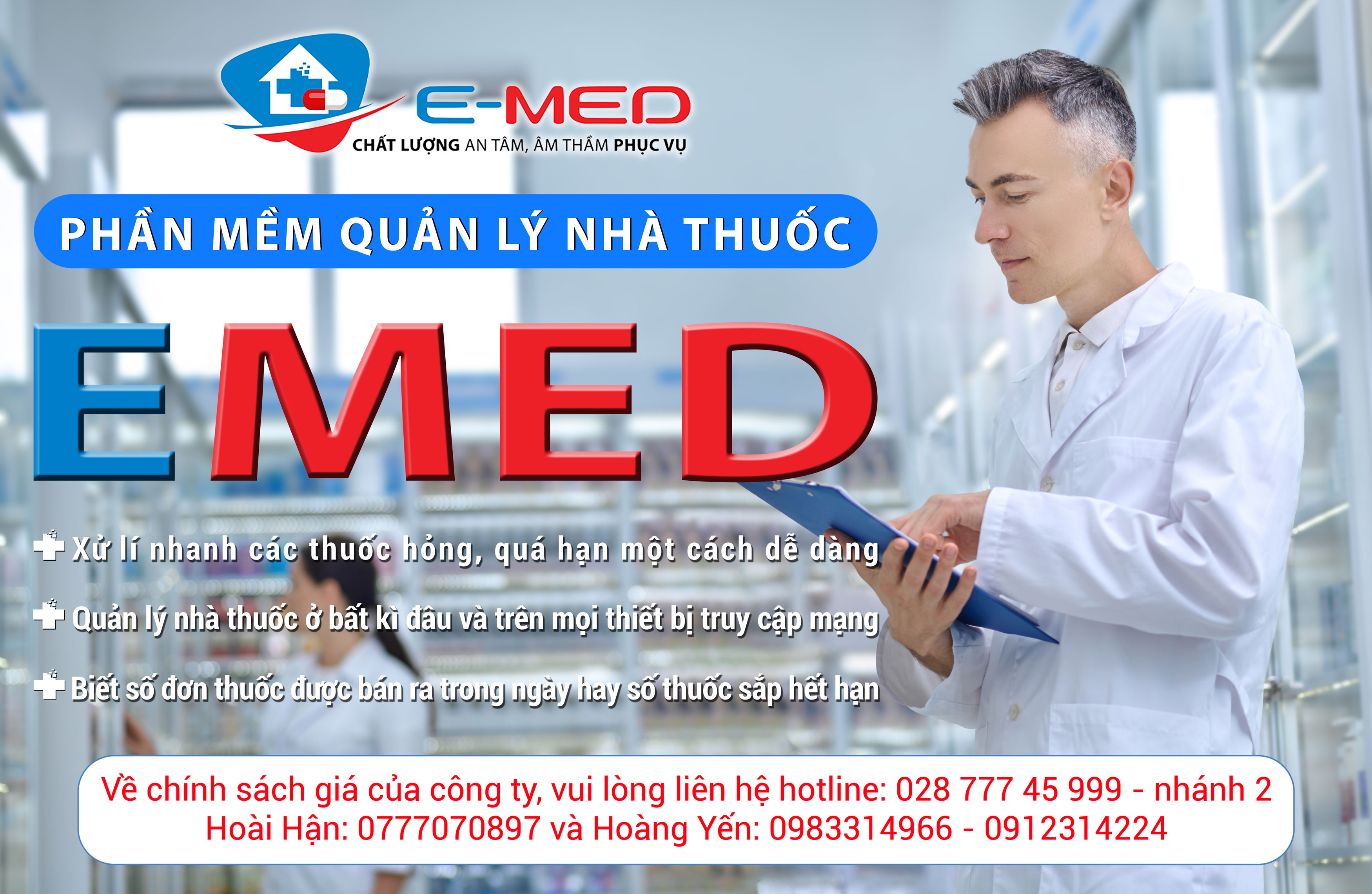 Những vấn đề mà nhà thuốc thường gặp khi chưa sử dụng phần mềm quản lý nhà thuốc E-Med