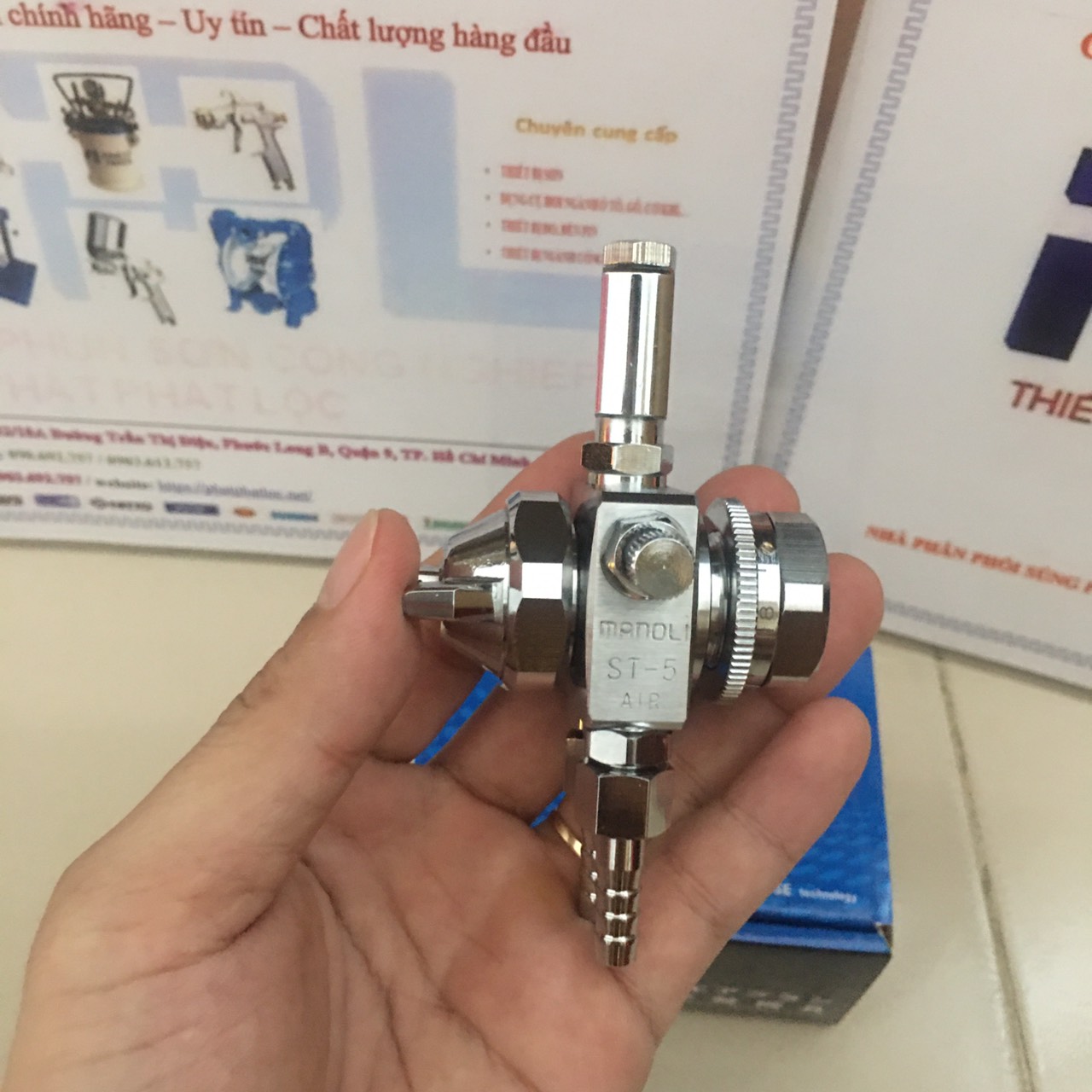 Súng phun sơn tự động Đài Loan Manoli ST-5