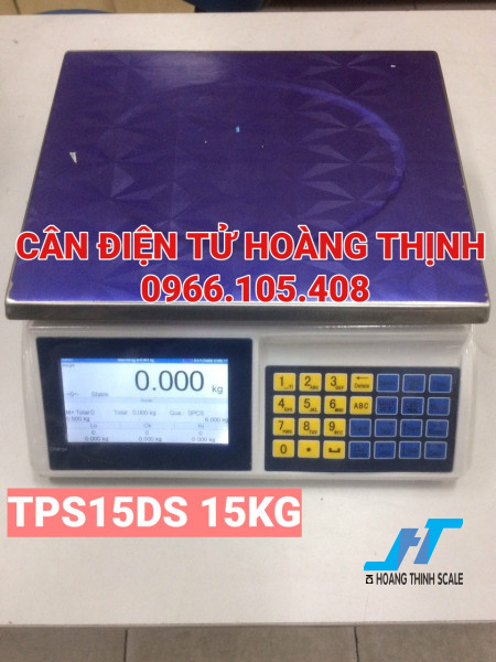 Cân điện tử TPS15DS 15kg độ chia 0.5g