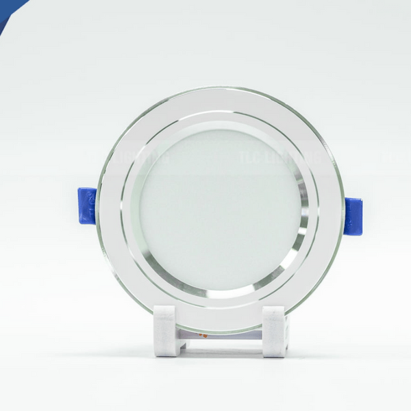 Đèn LED âm trần khối đúc TOS viền bạc
