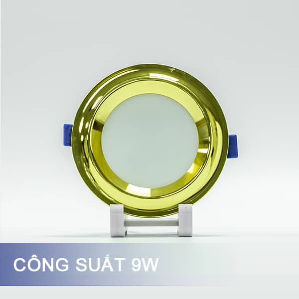Đèn LED âm trần mặt cong Nano Gold