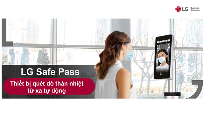 Máy đo thân nhiệt Safe Pass