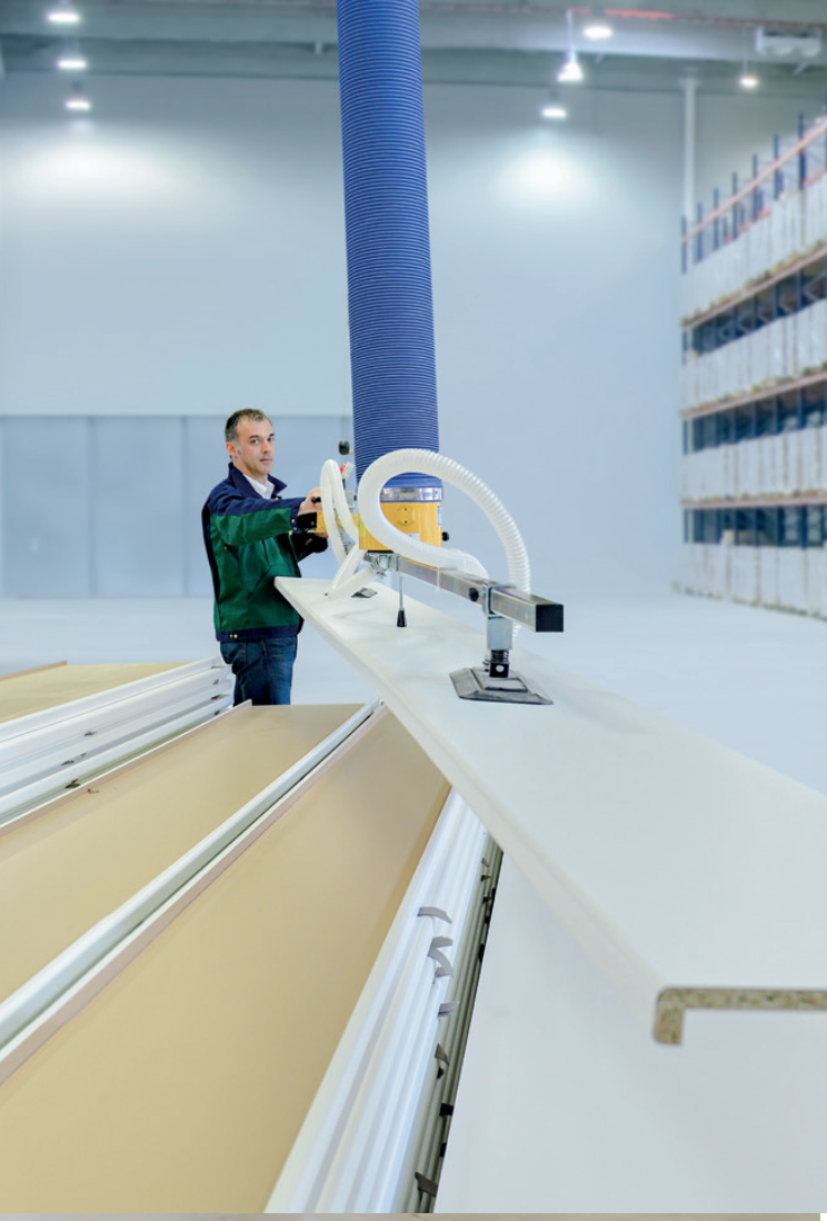 Thiết bị hỗ trợ nâng hạ bằng lực hút chân không