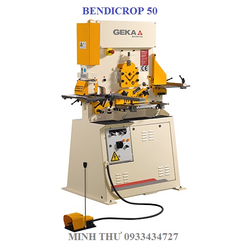 Máy cắt đột uốn kim loại Bendicrop Geka model Bendicrop 50