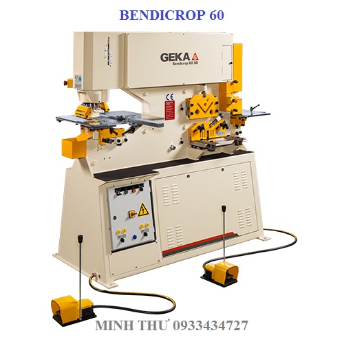 Máy gia công kim loại đa năng Geka- Bendicrop 60 SD