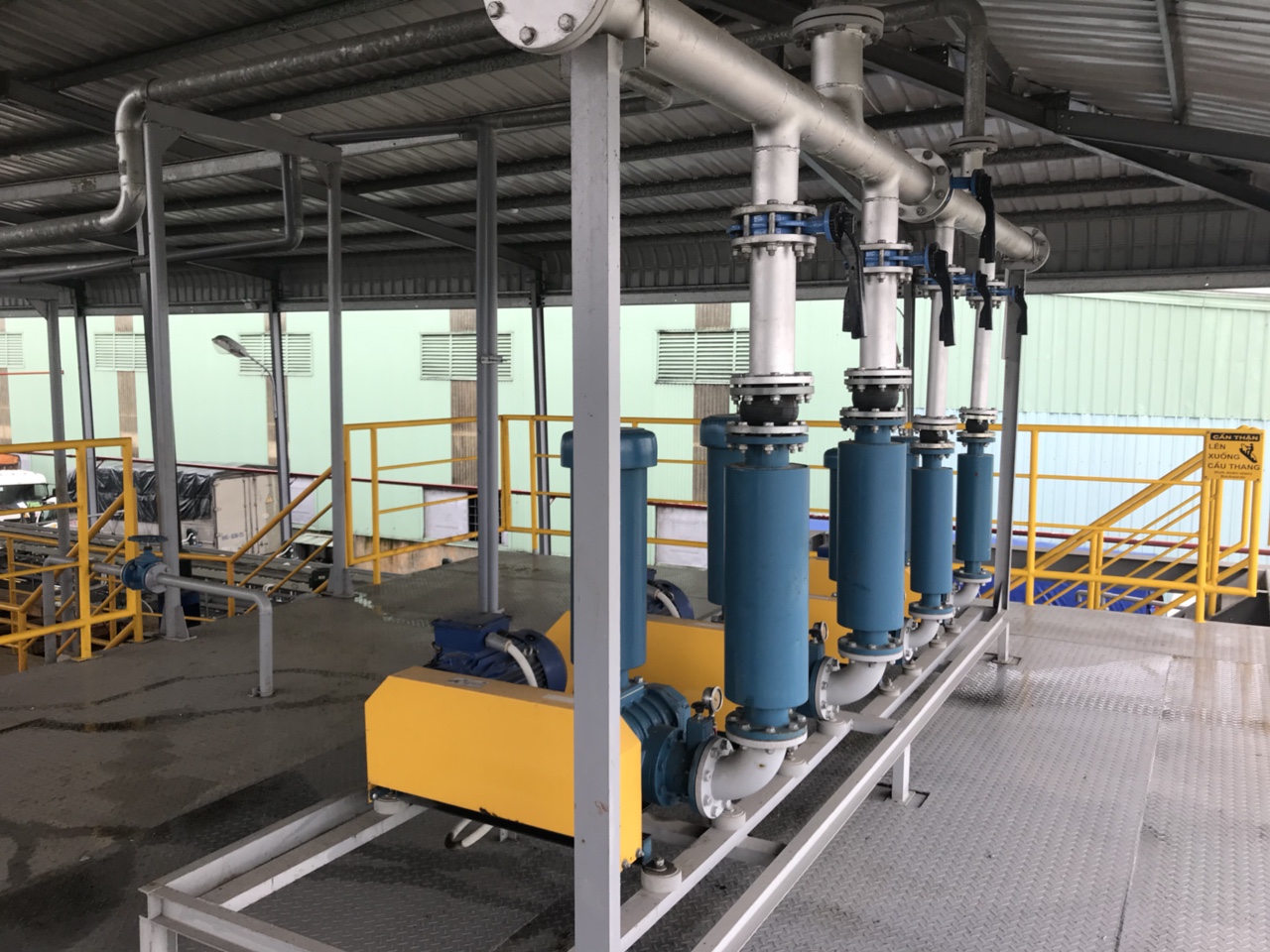 Thi công, lắp đặt trạm xử lý nước thải Công ty Partron Vina - nhà máy V3