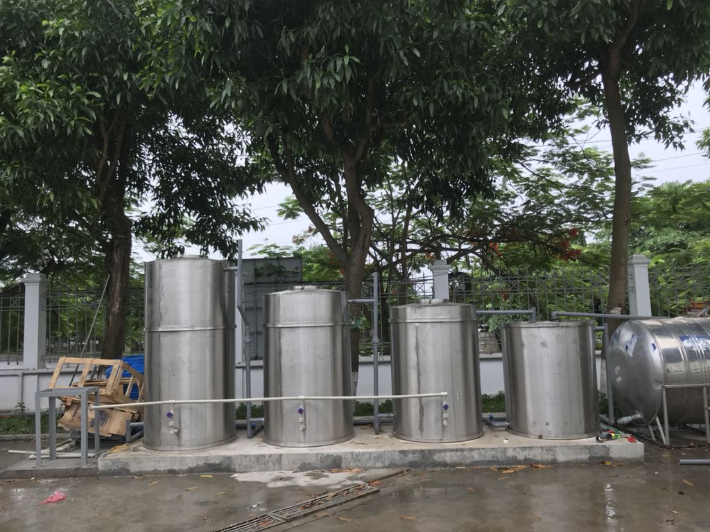 Hệ thống xử lý nước thải công ty TNHH Toàn Hưng