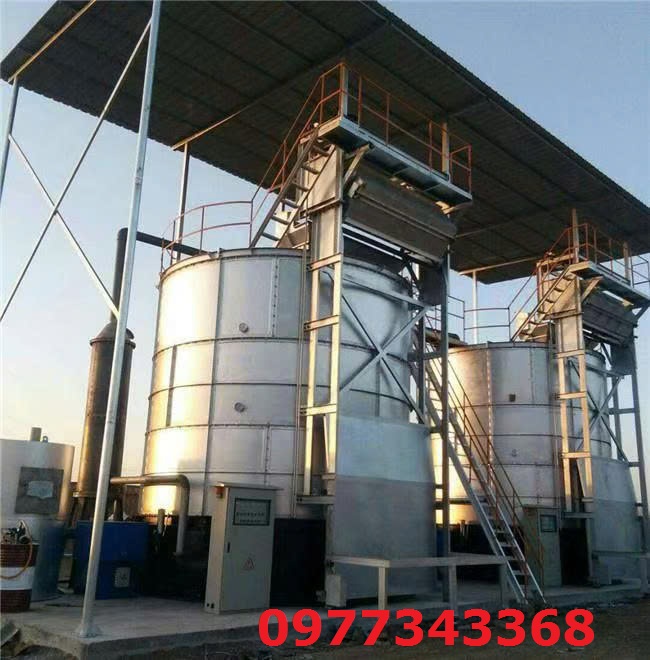 Hệ thống ủ phân gà chế biến phân hữu cơ