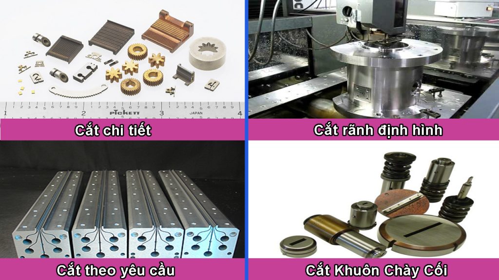 Nhận gia công cắt dây khuôn mẫu - nhận cắt dây chi tiết theo yêu cầu