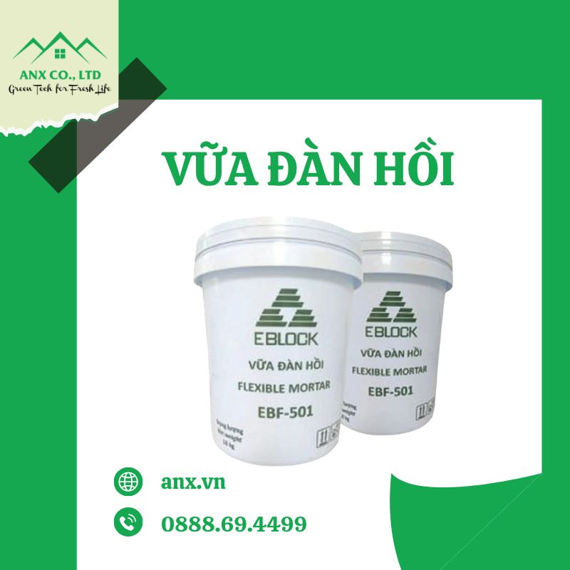 Vữa đàn hồi EBF-501 Eblock