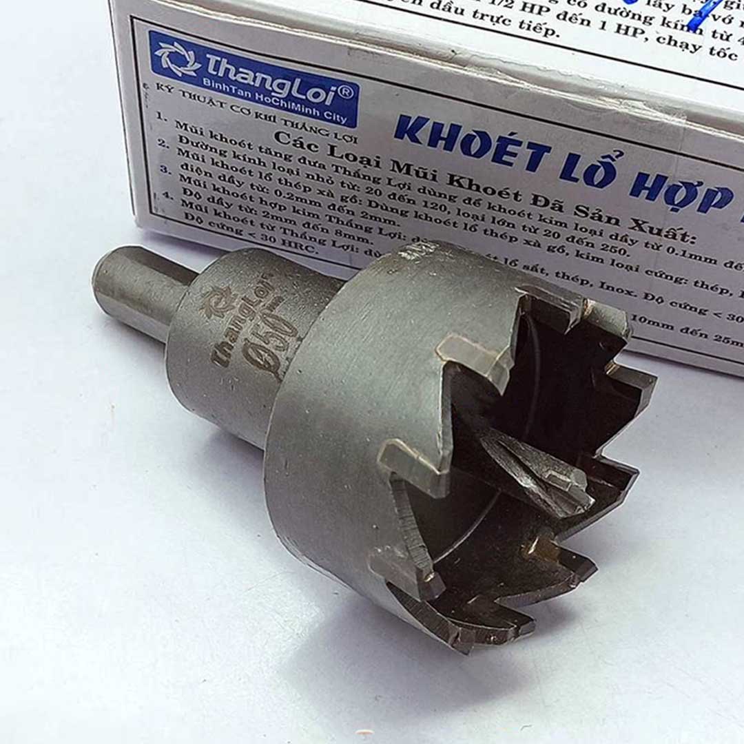 Mũi khoét lỗ hợp kim phi 50