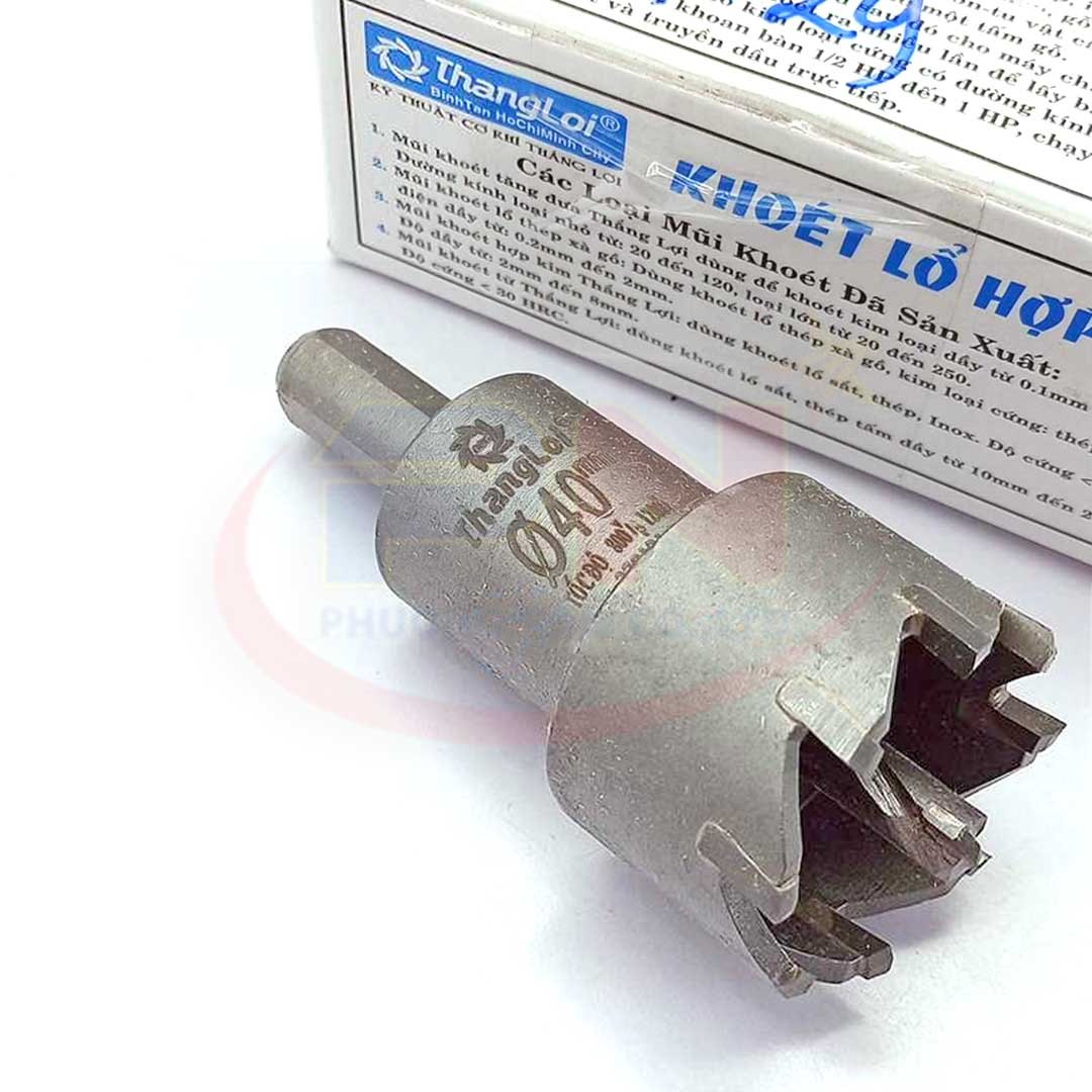 Mũi khoét lỗ hợp kim phi 40