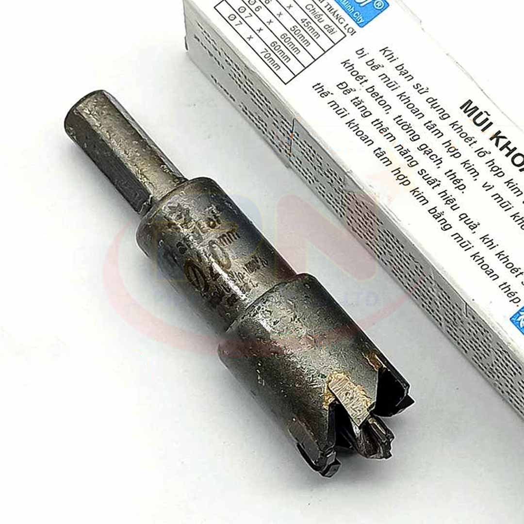 Mũi khoét lỗ hợp kim phi 20