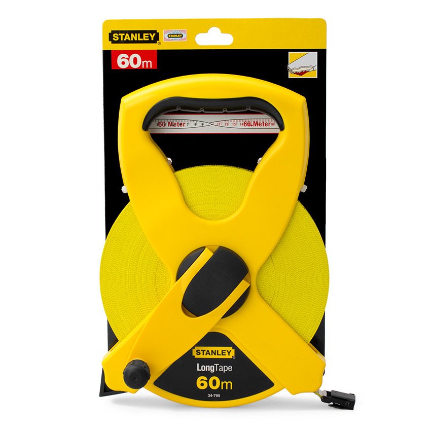 Thước đo làm bằng sợi thủy tinh 60m 34-795 Stanley