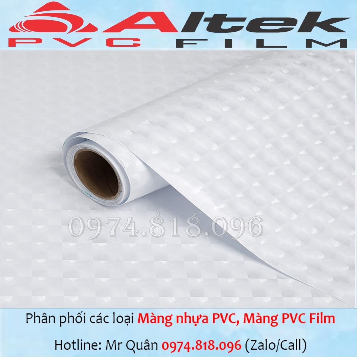 (Tổng kho) Màng nhựa PVC trong suốt – Altek Pvc Film