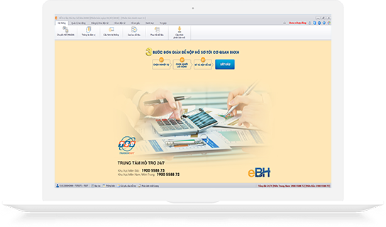 eBH phần mềm khai bảo hiểm xã hội điện tử