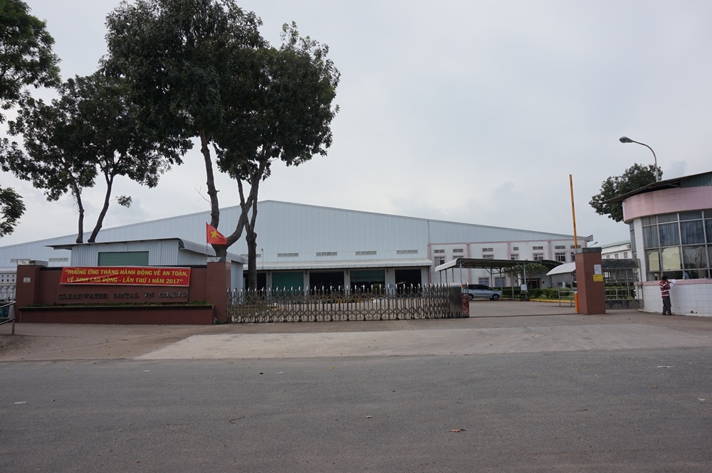 Nhà máy từ trên cao
