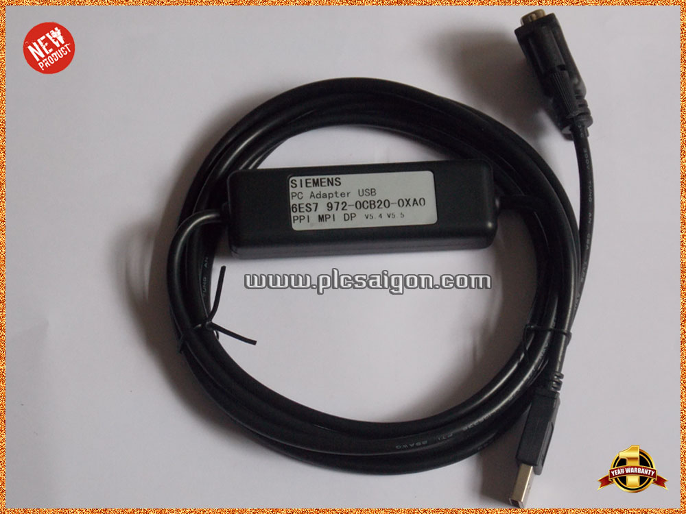 Cáp lập trình PLC Siemens USB-MPI dùng cho S7-200/300/400