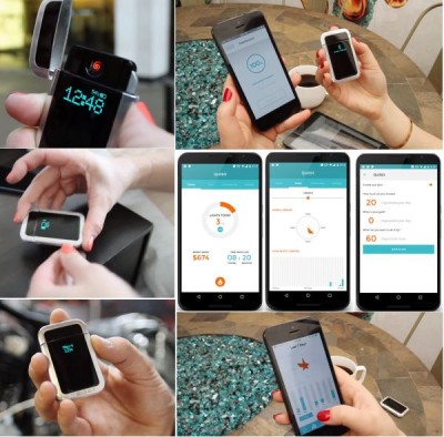 Quitbit - Bật lửa thông minh giúp bạn cai thuốc lá