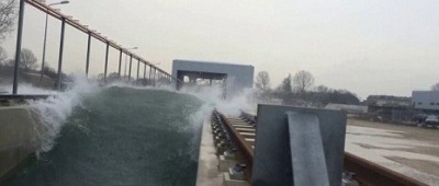 Delta Flume - Máy tạo sóng nhân tạo lớn nhất thế giới