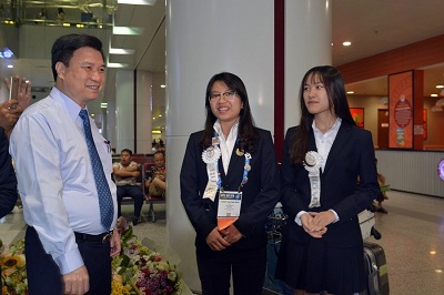Hai nữ sinh Hải Phòng giành giải khoa học kỹ thuật quốc tế (Intel ISEF)
