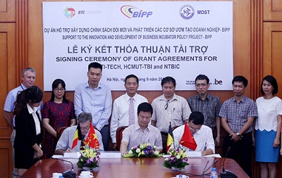 Hỗ trợ ươm tạo doanh nghiệp KH&CN; và thương mại hóa kết quả nghiên cứu