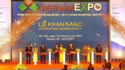 Khai mạc Hội chợ thương mại quốc tế Việt Nam lần thứ 27 - VIETNAM EXPO 2017