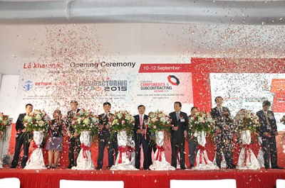 Khai mạc triển lãm công nghiệp hỗ trợ lớn nhất Việt Nam