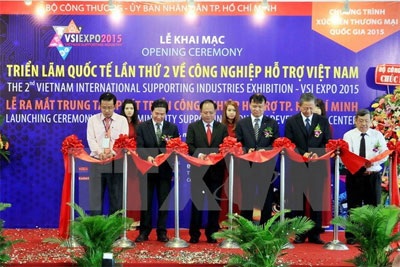 Khai mạc Triển lãm Quốc tế về Công nghiệp hỗ trợ Việt Nam lần 2 (VSI Expo) năm 2015