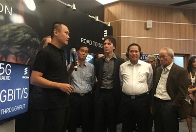 Lần đầu tiên trình diễn công nghệ 5G ở Việt Nam