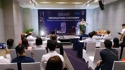 Lễ tổng kết và trao chứng chỉ giảng viên nguồn về đổi mới sáng tạo và khởi nghiệp