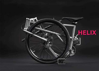 Mẫu xe đạp gấp nhỏ gọn nhất thế giới