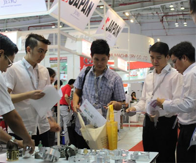 Khai mạc Triển lãm và hội nghị quốc tế lần thứ 13 về máy công cụ, cơ khí chính xác và gia công kim loại tại Việt Nam (MTA Vietnam 2015)