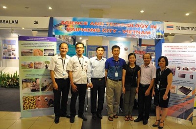 Hải Phòng giới thiệu, chào bán trên 50 sản phẩm công nghệ thiết bị tại Triển lãm Khoa học công nghệ và Đổi mới ASEAN (Asean STI Exhibition)