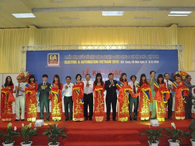 Khai mạc Triển lãm quốc tế điện công nghiệp, dân dụng và tự động hóa Việt Nam - E&A Vietnam 2015